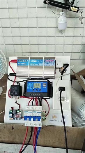 DIY solar aparato video testing at basic operation #solarenergy #diysolarsetup #solarsevices