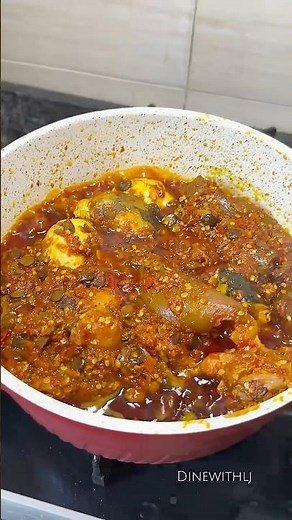 How to Make Authentic IRU Stew | Nigerian Locust Beans Stew. #cookingshorts #food #shortsafrica