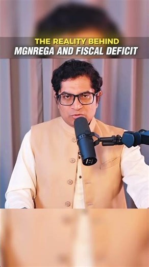 The reality behind mgnrega and fiscal deficit by mrunal sir🤯📖 #Mrunalsir #unacademy #upsc