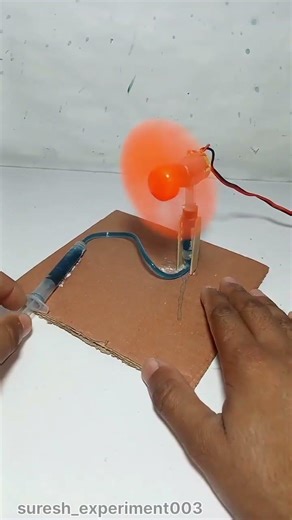 Amazing Scroll Fan 😄 #experimnent #dcmotor #viralvideo #viral #video #trendingshorts #trending