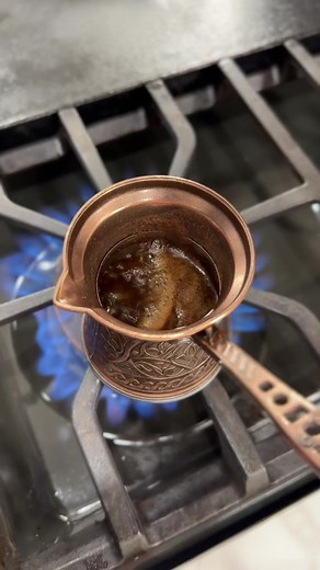 How to make a Turkish coffee. A friend of ours recently travelled to Turkey to visit a relative. He brought back a generous and thoughtful gift for me. Coffee! Turkish coffee to be precise. How sweet was that? You know the expression “When in Rome”? Well I couldn’t just make a Turkish coffee in a regular pot. In this case, I needed to do as the Turkish do. 😃 Liz was thrilled to know I was ordering another coffee device! 🤣😜 Yes, I’m a little addicted. A Turkish coffee pot is called a Ibrik or 