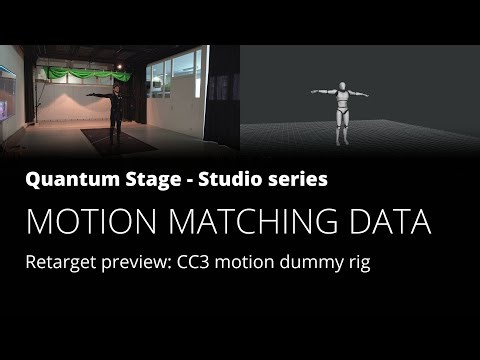 Studio Series - MOTION MATCHING Mocap Collection - Retarget Preview CC3