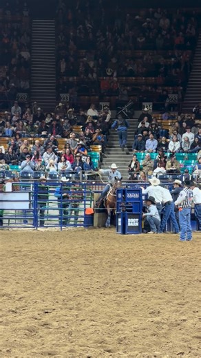 The fastest tie down roping run of the National Western! 🔥🔥 The San Angelo, TX cowboy Dylan Hancock put together a quick 7.1 second run to earn the number one spot and the champion title in Denver! | CowboyChannel
