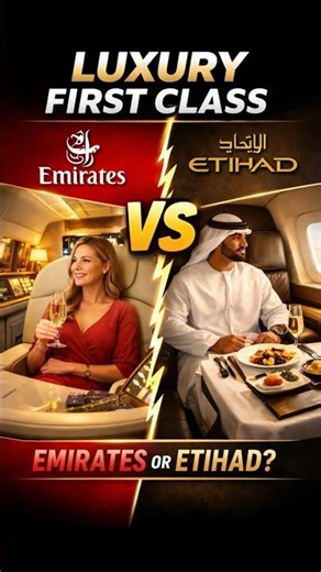 Emirates vs Etihad First Class — Which One Is Worth It #travel #firstclass #luxury