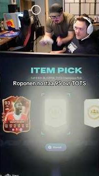 Roponen nostaa 95ovr TOTS-kortin! #eafc26 #fc26