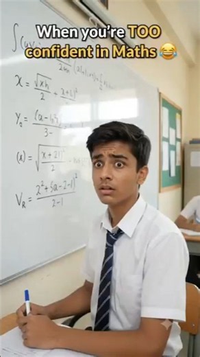 Maths Logic Be Like… 2 + 2 = 5 😂#MathsMemes #MathsJokes #MathsHumor