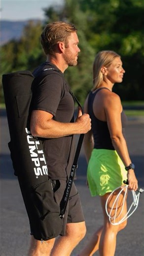 Jump Rope Mat Travel Bag: One Bag, Zero Excuses 💪 | Elite Jumps