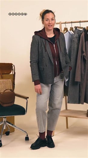 JEANS O’CLOCK 👖 Le DENIM BARREL par Anne-Claude, notre responsable style chez Bonobo. Un jeans jambe arrondie, bas resserré pour un look à la fois tendance et confortable 💙 Vous aimez ? | Bonobo