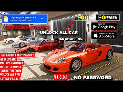 Car parking multiplayer 2 new update v1.3.0.1 mod apk unlimited money unlock all
