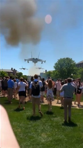 Fighter Jet EXPLODES right in front of them! 😱 #military