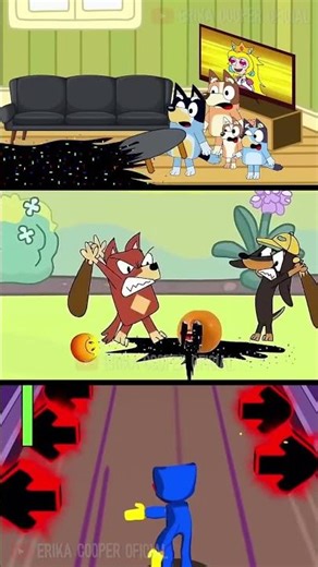 FNF Music Dash Dusk Till Dawn But Bluey Pibby FNF Animation #blueyandbingo #fnf #fnfanimation