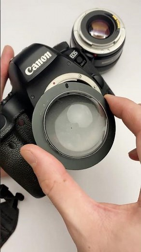 Making a Camera Lens From Scratch #diy #photography #hack