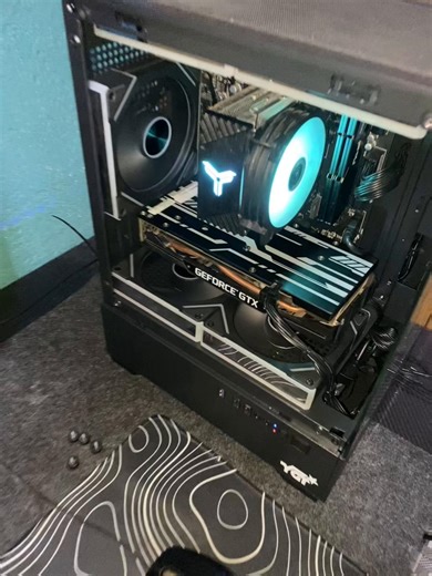 argb hub cable management 🤫