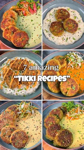 Neha 🥢 Food blogger on Instagram: "Amazing Tikki/Cutlet recipes to try✨ Here’s a compilation of 7 delicious Tikki/cutlet/kabab recipes that are wholesome and perfect for quick Breakfast/Lunch/Dinner, office lunch boxes or even for days when you want something tasty to eat 🙌 Recipes are live on my YouTube channel.. the link is available in highlights section, join my broadcast channel for the recipe link or comment “Recipe” and I will send it to you! #tikki #highprotein #healthyre
