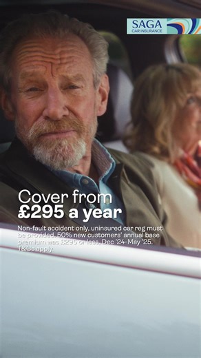 Has your car insurance been consistently rated 5 Star by Defaqto for 13 years like Saga’s? | Saga