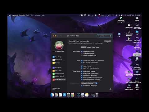 MacBook - How To Disable Parental Controls