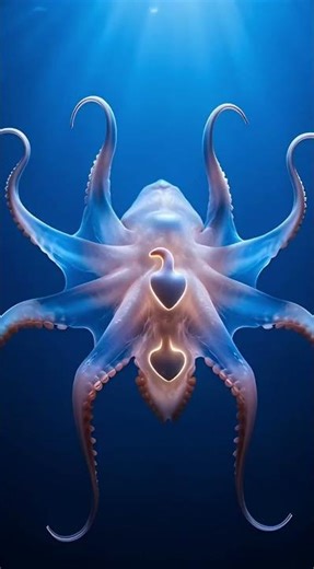 Octopus have three hearts?😮🐙 #shorts #octopus