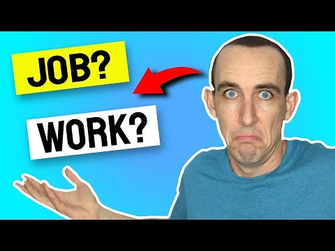 Difference Between JOB and WORK in English (+ TEST!) 🤔