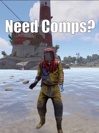 Where to farm for the comps you need in #rust #rustgame