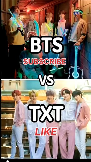 BTS vs TXT