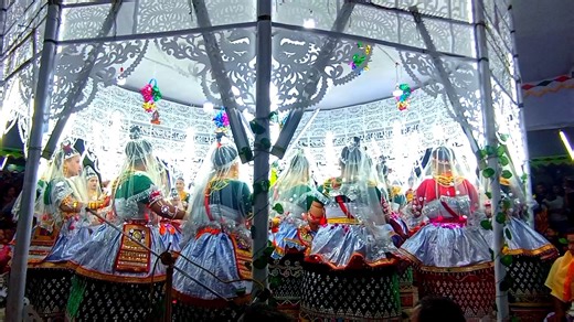 "Witnessing the sublime grace of Manipuri Raas Leela ✨. This beautiful classical dance form from Manipur is a spiritual journey, depicting the divine love story of Radha and Krishna. Rooted in the Vaishnavite tradition and Sanatana Dharma principles. The gentle, flowing movements and serene expressions truly embody Bhakti Rasa (the emotion of devotion). A tribute to rich cultural heritage. 🙏" #ManipuriRaasLeela #RadhaKrishna #Vaishnavism #SanatanaDharma #BhaktiRasa #DanceVideo #RaasLeela #Spiri