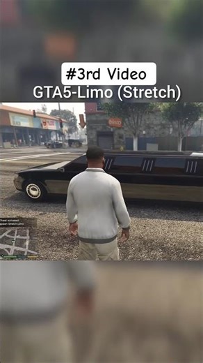 Limo Car 🚗 | VINEWOOD | Car 🚗 #gta5 #gtacheatscodes #3rdvideo