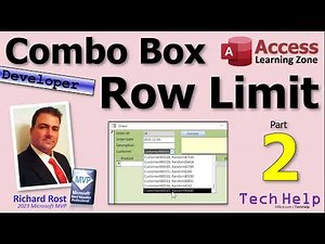 Overcoming the Combo Box Row Limit in Microsoft Access. Part 2
