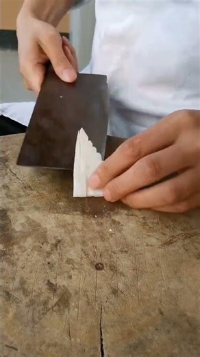 Transforming Radish into a Butterfly Masterpiece#Elegant Butterfly Carving from Radish