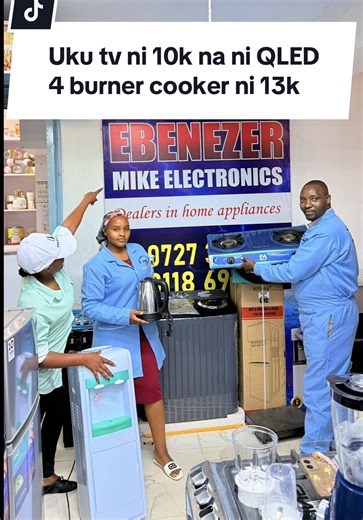 Ebenezer Home Appliances CBD QLED TV & 4-Burner Cooker Prices