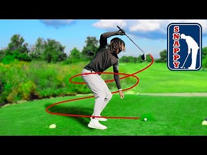 Swinging One-Handed In a Golf Tournament