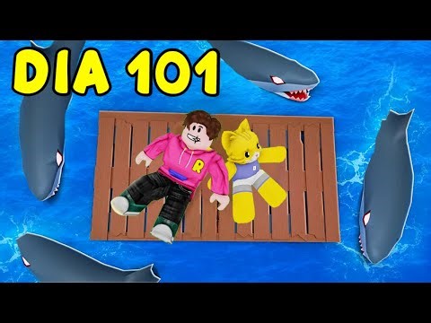 Sobrevivimos 101 DÍAS en el OCÉANO en una BALSA algo NOS ACECHA😱