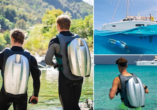 Why swim when you can play Bond? This $30,000 underwater jetpack lets superyacht millionaires soar beneath the waves and see it all without raising a sweat - Luxurylaunches