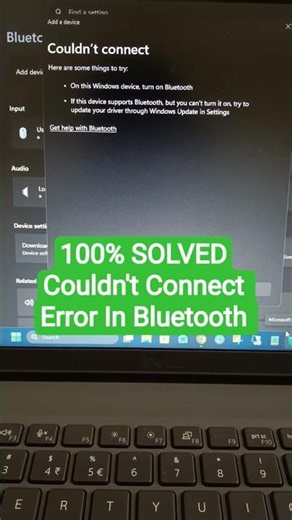 Fix Couldn't Connect Error in Bluetooth on Windows 11/10