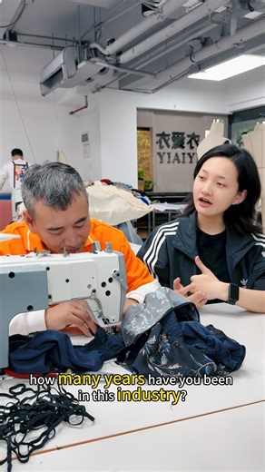 the interview of our experienced sample maker #clothingline #samplemaking