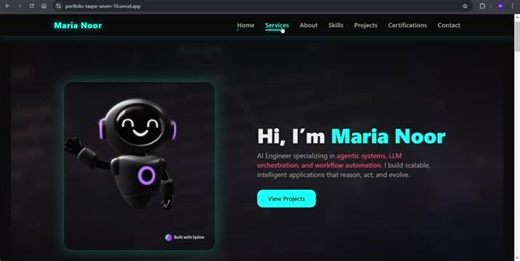 #ai #machinelearning #softwaredevelopment #portfolioupdate #careergrowth #automation | Maria Noor