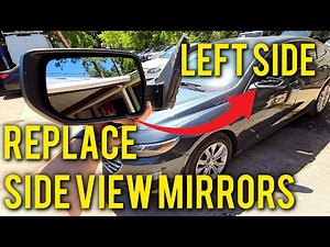 2016-2023 CHEVY MALIBU SIDE VIEW MIRROR REPLACEMENT FAST & EASY DIY HOW TO REPLACE: LEFT DRIVER SIDE