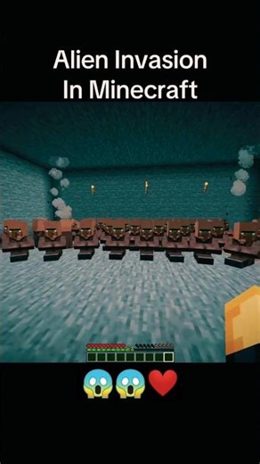 Minecraft Alien invasion 👽#minecraft #viralshort #youtubeshorts
