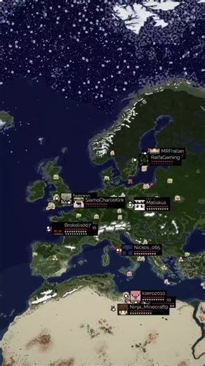 Brand new minecraft towny earthsmp server! (Season 6 just started) #geopolitics #towny #smp #earthsmp #minecraft