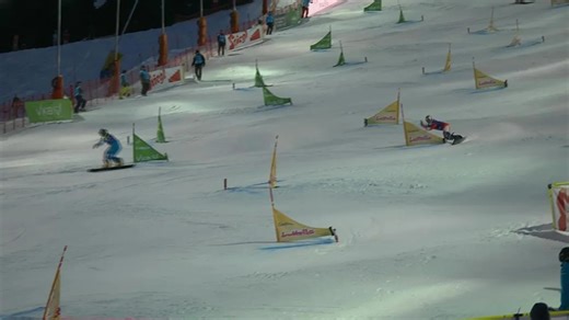 Italy wins mixed team parallel slalom gold