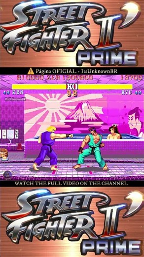 KEN vs RYU: VS BATTLE - Street Fighter II Prime v0.79 ROUND2