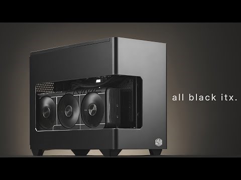 All Black Mini-ITX SFF PC Build - Cooler Master NR200P V3