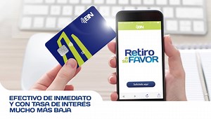 Con Retiro a su Favor del Banco Nacional podés solicitar hasta el 90% del disponible de tu BN Tarjeta de Crédito, para utilizarlo en lo que vos querás. Aquí te contamos cómo solicitarlo desde BN Internet Banking. | Banco Nacional