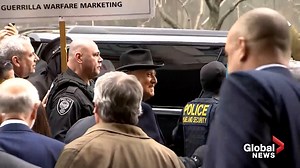 Roger Stone departs court after being sentenced to over 3 years in prison