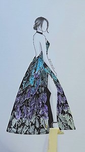 30K views · 524 reactions | Leaf Art Technique  Use leaves as a stamp to create a design! Made using acrylic paint #art #artwork #artist #draw #drawing #paint #painting #satisfying #sketch #illustration #fashion #design #style | Eyeinspired | Facebook