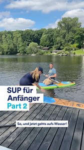 3.5K views · 17 reactions | Part 2: Jetzt wird’s ernst – Angelina traut sich aufs Wasser! Ob sie das Gleichgewicht halten kann? Schau selbst! 珞 | boot Düsseldorf | Facebook
