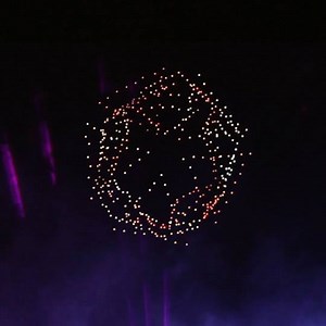 51K views · 176 reactions | In Digital Eden, art and technology are reinvented. In case you missed it, here’s a glimpse of the Intel #drone light show sponsored by HP. #HPCoachella | HP | Facebook