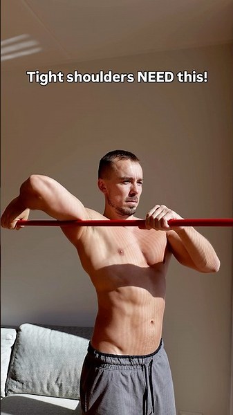 Go find your broomstick and try these 3 shoulder mobility exercises.