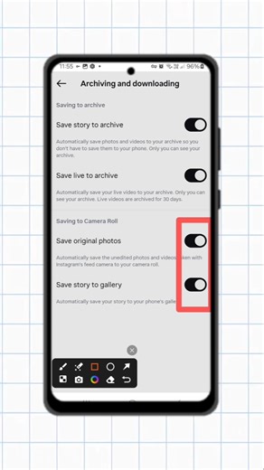 How To Turn Off Auto Save Post On Instagram |New Update 😱😡#shorts