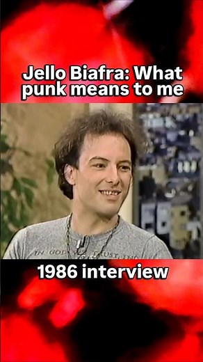 Jello Biafra: What punk means to me #jellobiafra #deadkennedys #80spunk #punkrock #hardcorepunk