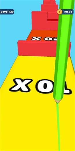 Color Pencil Run Level 139 Gameplay Walkthrough Android #Shorts